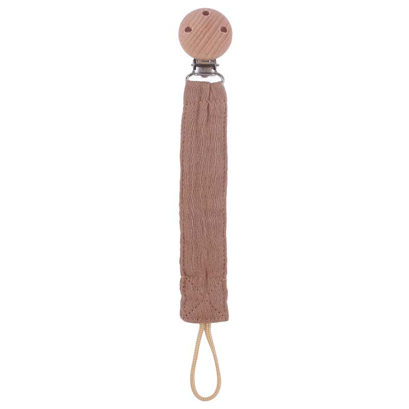 Produits Pacificateur de hêtre Clip pour apaiser le coton bébé Et le chanvre