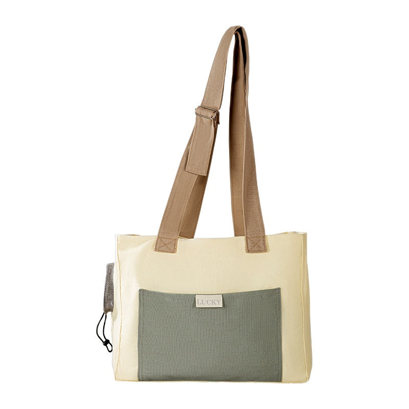 Canvas Pet Carrier pour petits chiens