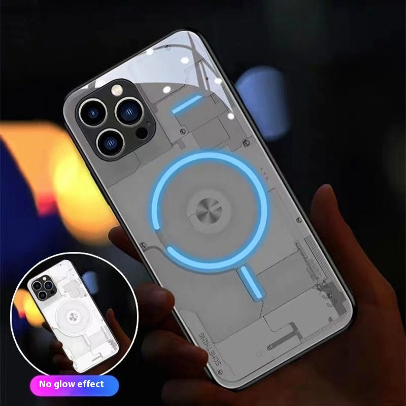 Cas de téléphone peint lumineux