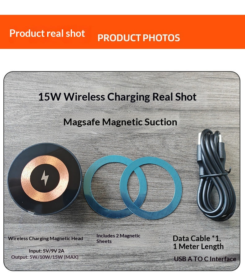 Chargeur sans fil magnétique domestique portable