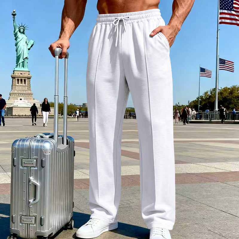 Pantalons en tricot casual pour hommes