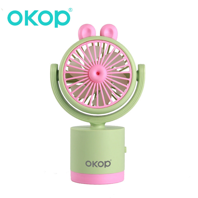KP-F10 Portable de bureau portatif Mini ventilateur à faible bruit longue durée de vie de la batterie vente à chaud Bureau F