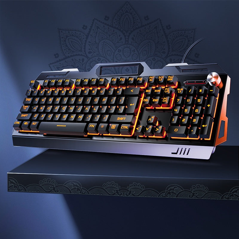 Silver Eagle V2G5 Sensation mécanique tête de souris de clavier en métal