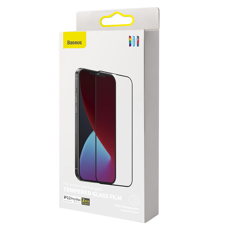 0.3mm Plein écran tout verre anti-bleu clair film trempé pour IP 12 Mini 5.4 En pouces