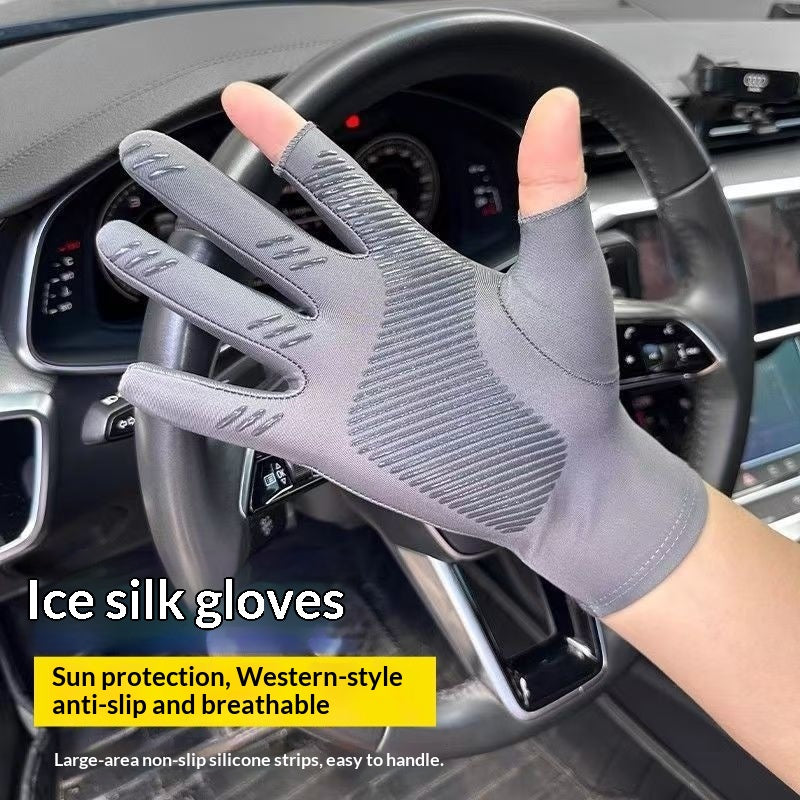 Gants respirants anti-soleil à séchage rapide pour la condition physique