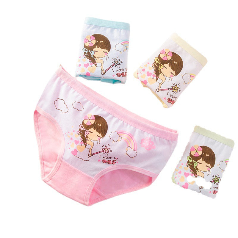 Sous-vêtements pour enfants Filles Pure Cotton Boxer