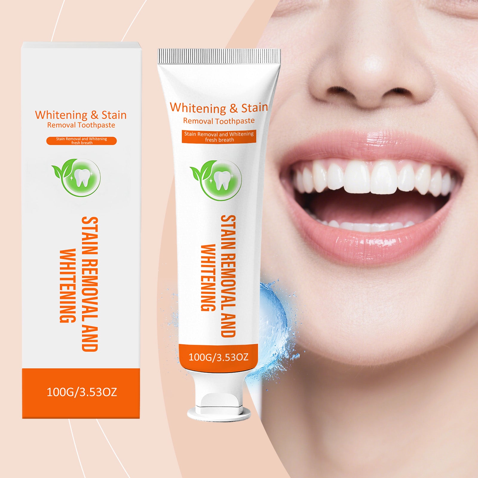 Dentifrice blanchissant doux 1 00g 1box