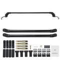 Universal Roof Rack Cross Bars, 41.3in Aluminum Roof Rack Crossbars, Fit Roof Without Side Rail, 155 Lbs Load Capacity, Adjustable Bare Roof Crossbars