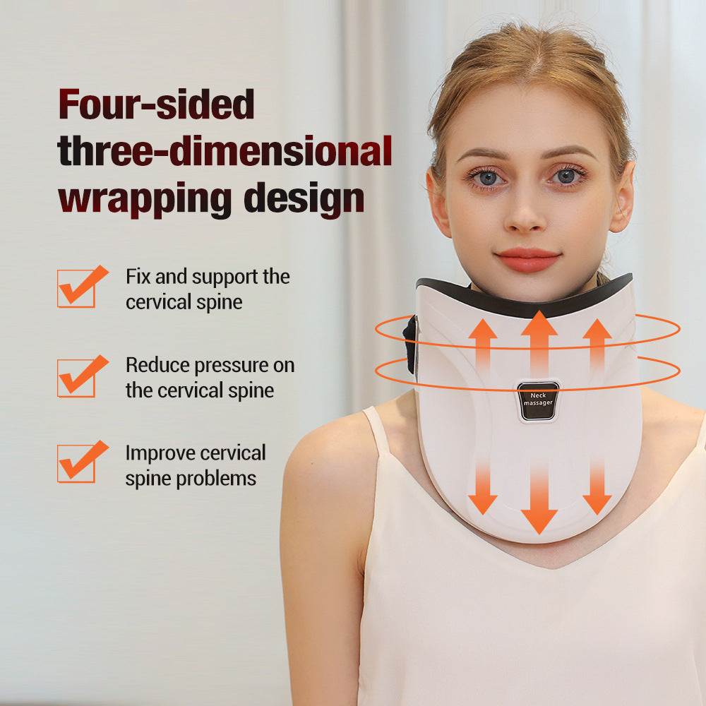 Instrument de massage à la pression d'air fixe de compression électrique de collier de compression