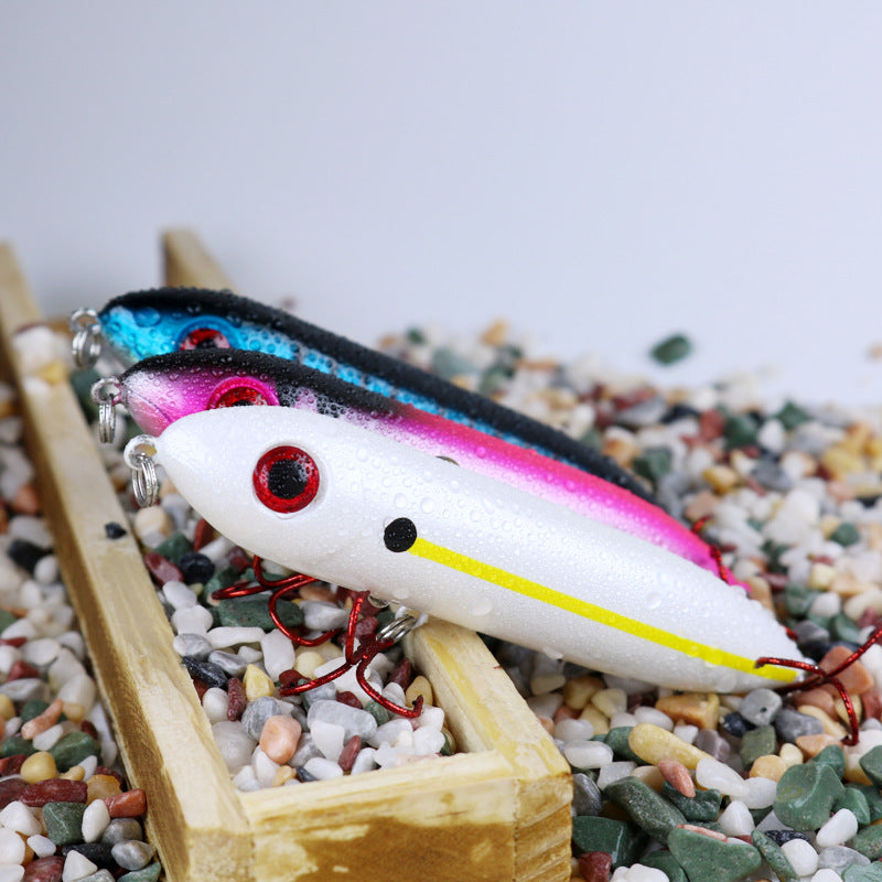 Exclusive Lifelike Fish-eye Tackle Floating Pencil Lures pour la pêche au lure