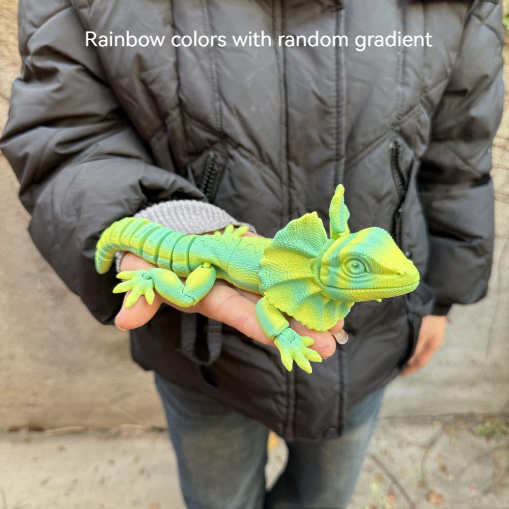Modèle de caméléon animal de simulation imprimé en 3D