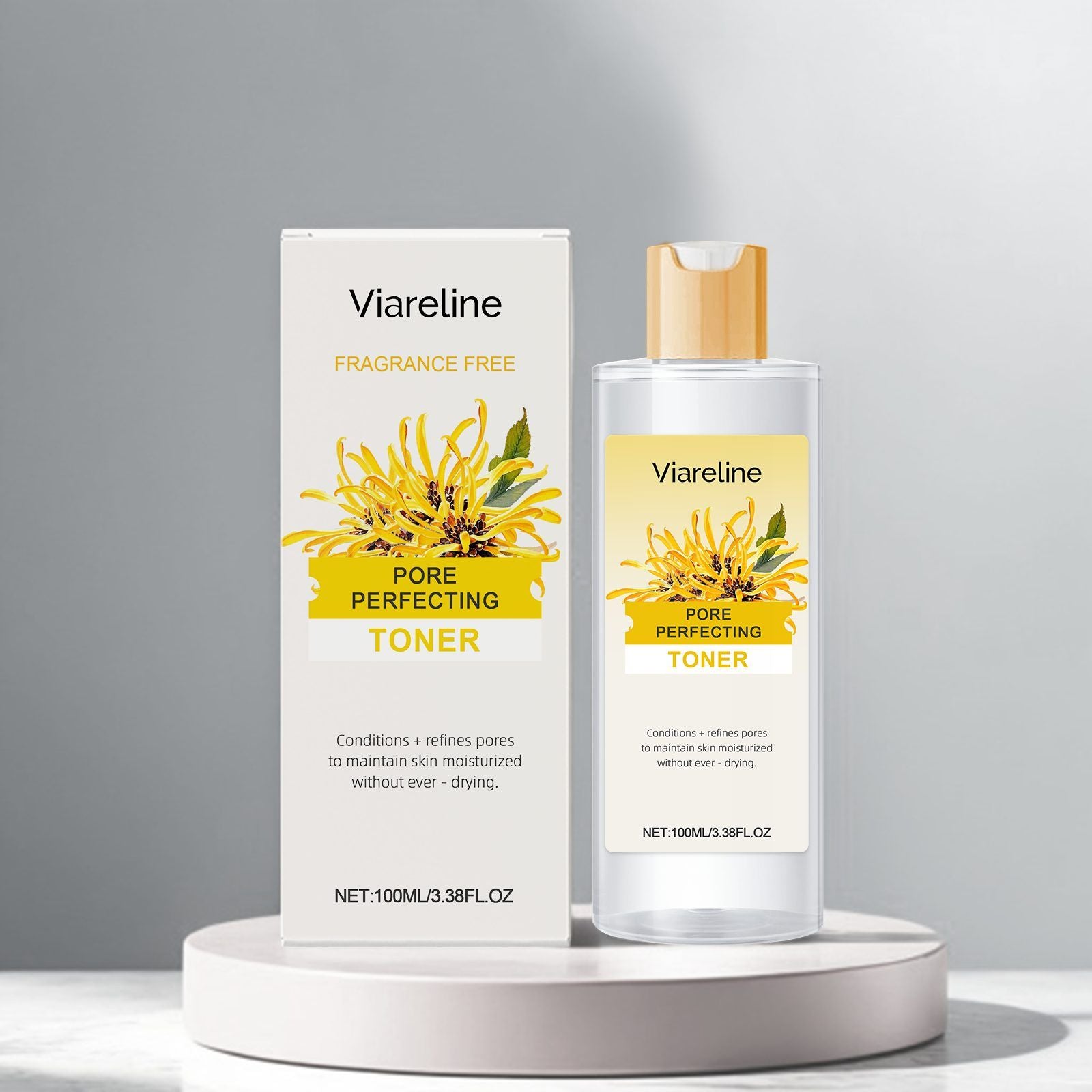 Visage hydratant du toner de la sorcière VIARELINE Hazel