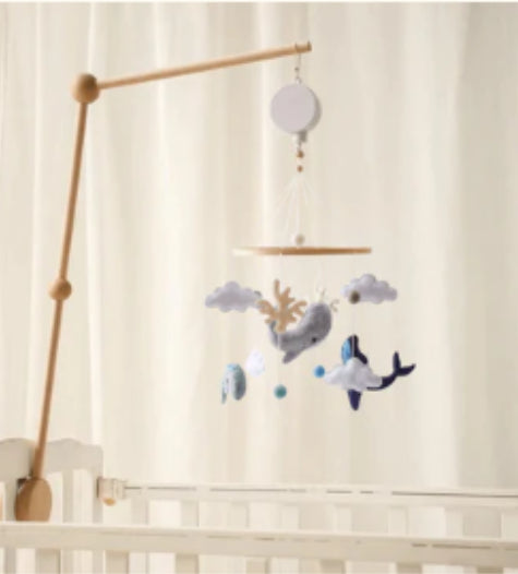 Chambre Coordination des yeux à la main Lits d'animaux Nuage de la forêt de lit de lune Bell