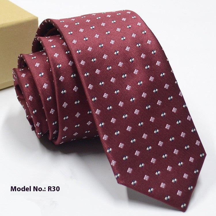 Mode Exquise Jacquard Tie Mariage Groom