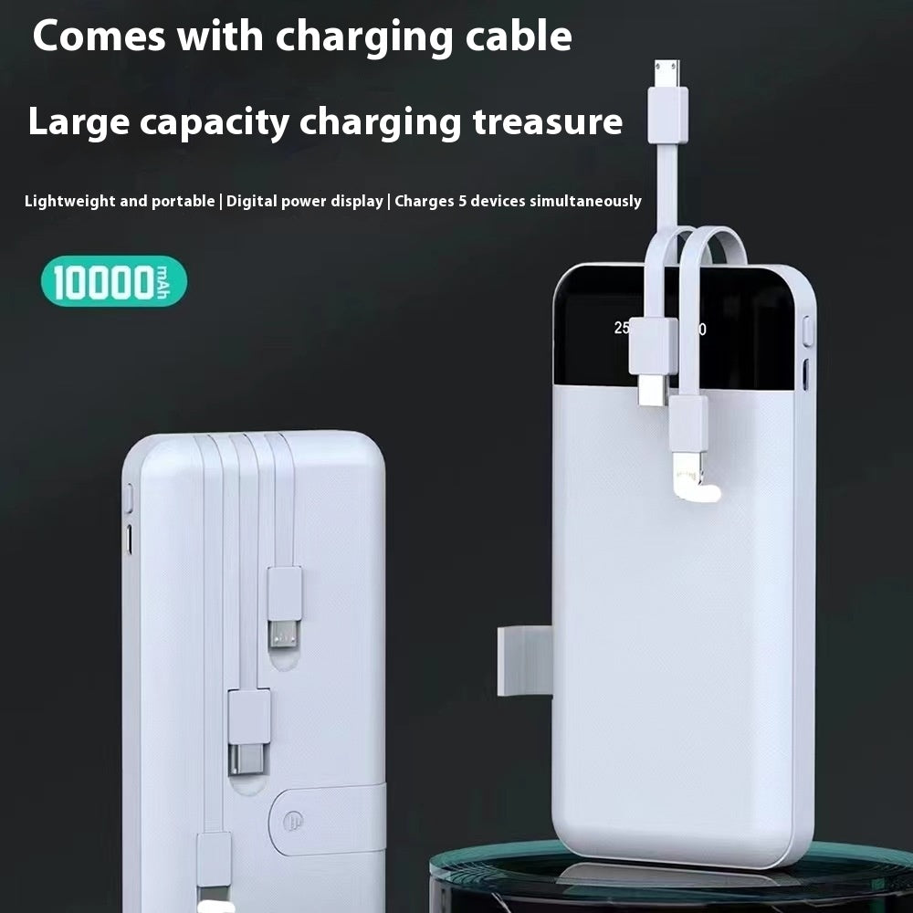 Power Bank One Faites glisser trois avec le câble charge rapide