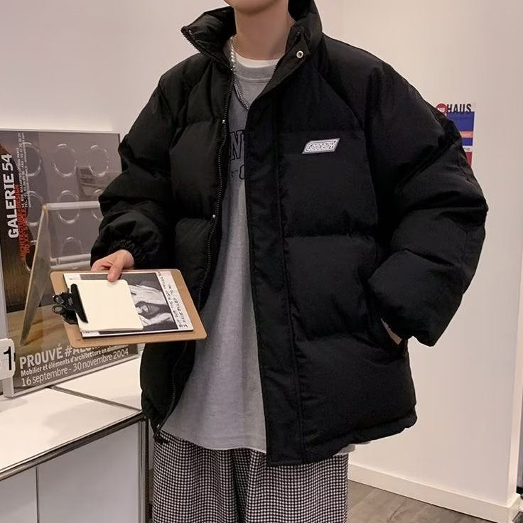 Veste puffer style Hong Kong tendance
