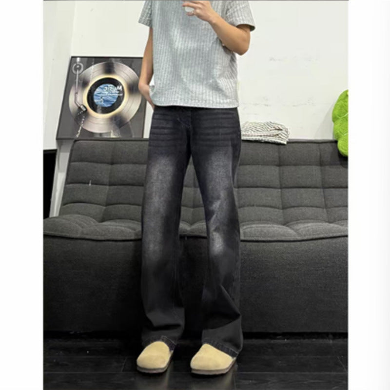 Jeans à taille haute Vintage Blue Bootcut