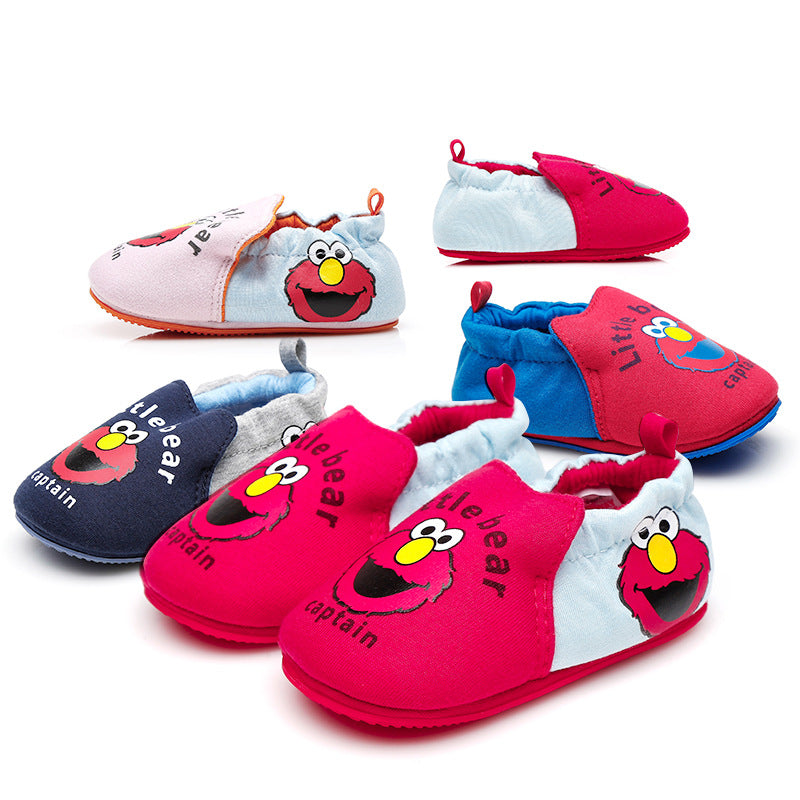 Bébé Soft Bottom Chaussures pour tout-petit 0-1-2 ans Vieux Garçons et Filles Mode Accueil Non-dérapant