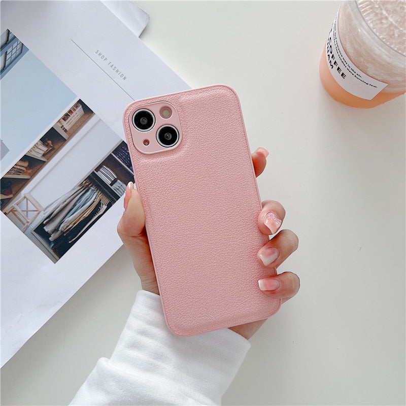 Modèle en cuir Mode Personnalité Étui de téléphone
