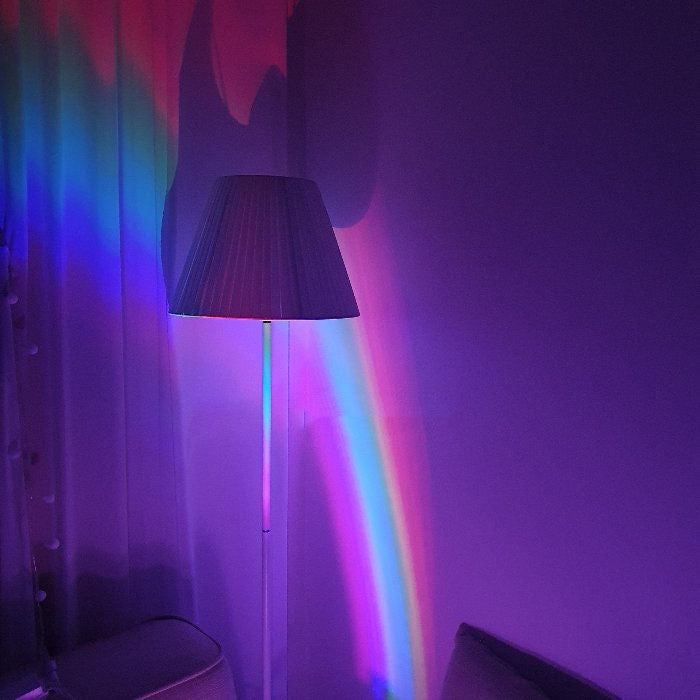 Starry Sky Rainbow lampe projecteur de faire machine nuit lumière fille lampe de lit côté de table