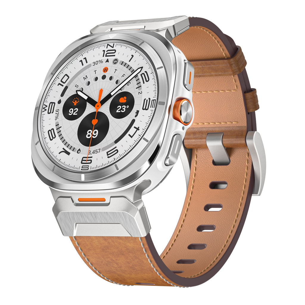 Montre applicable 7Ultra Crazy Horse modèle Bracelet en cuir