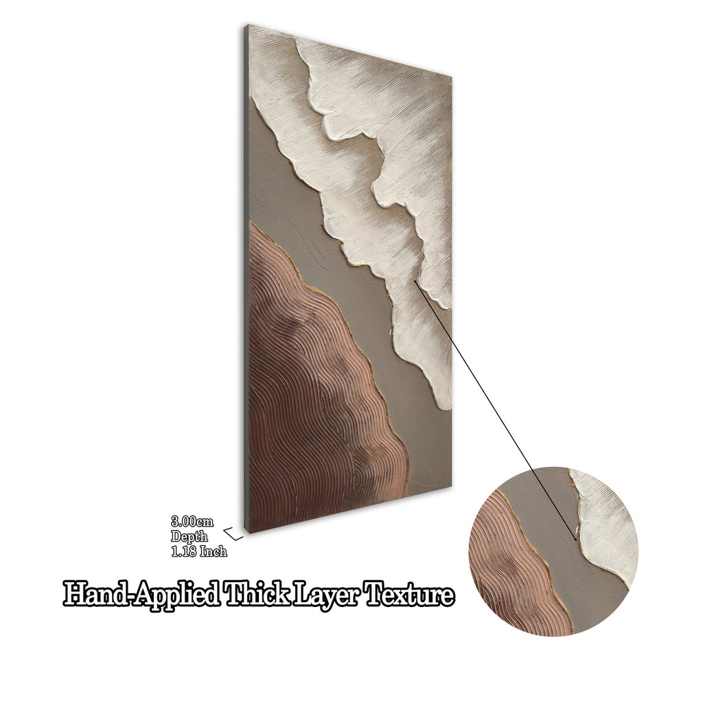 20x40 Ensemble de 2 Art mural abstrait