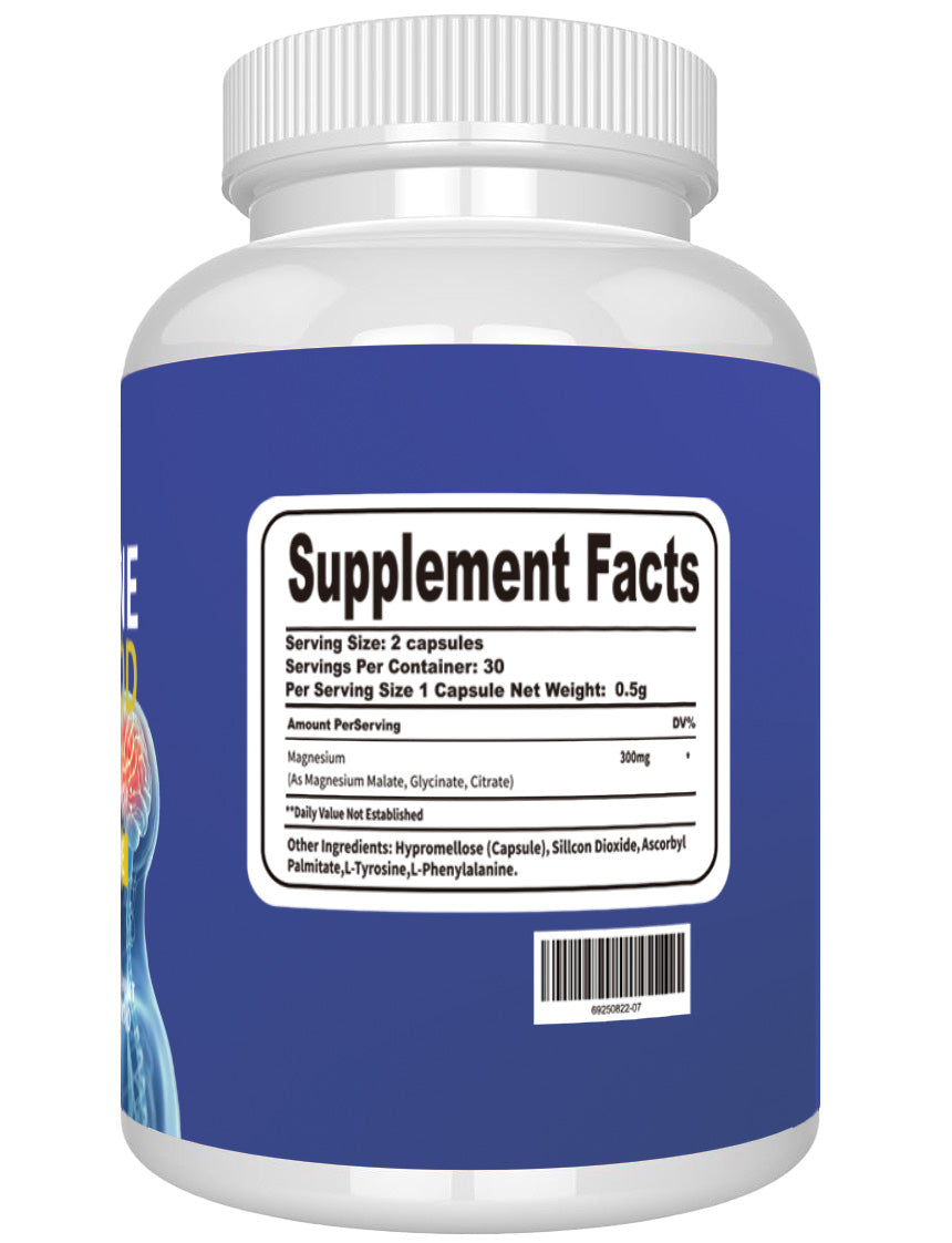 Supplément de nutrition du cerveau à la dopamine