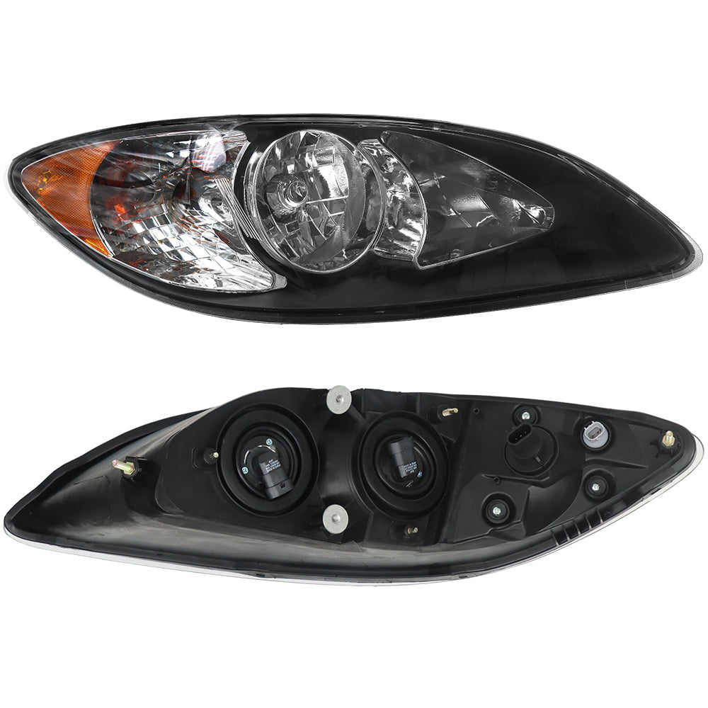 Assemblage de phares noirs compatible avec International ProStar 2008-2016