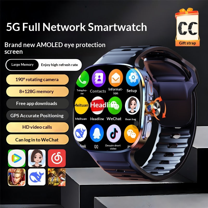 Smart 5G ESIM multi-fonctions Smartwatch Phone