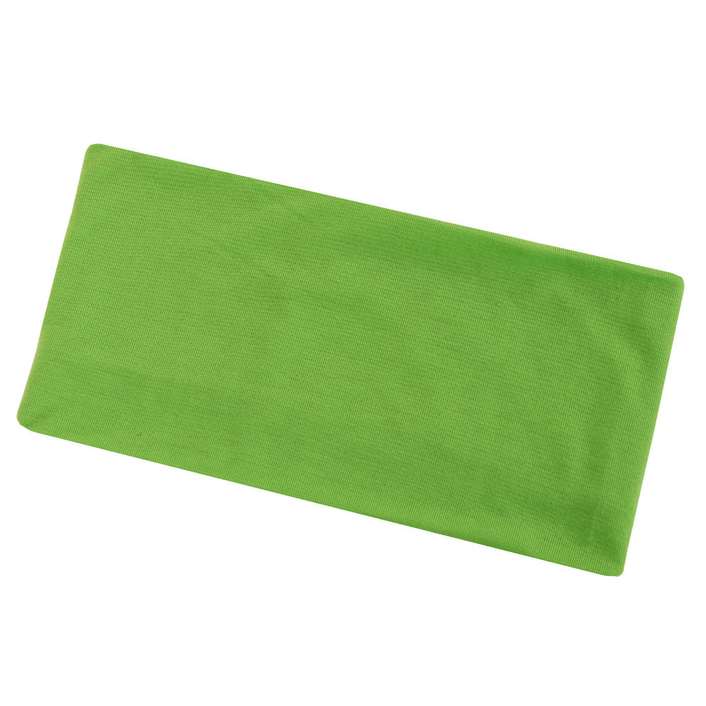 Candy Color Extra Wide Femmes bande de tête Coiffure Yoga Sports Bande élastique