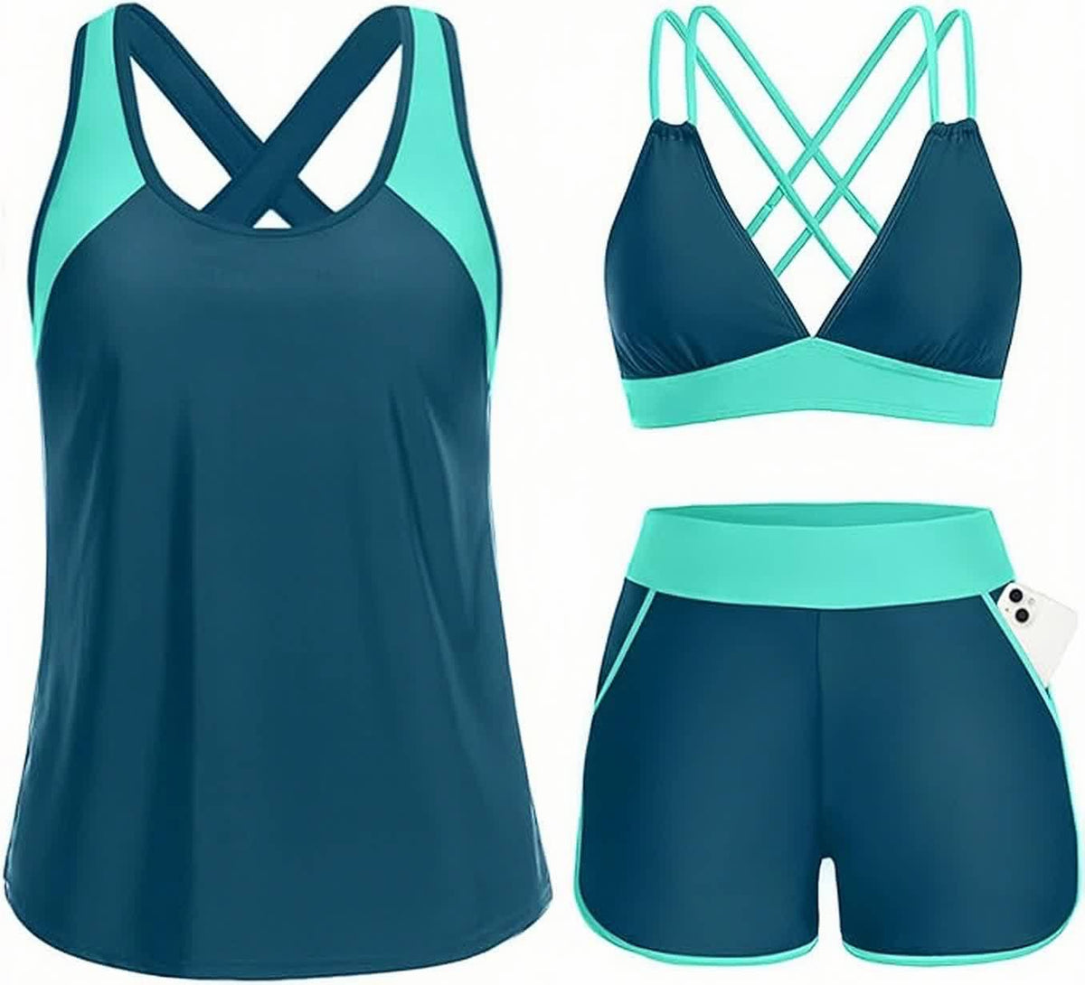 Women's Three-Piece Swimsuit