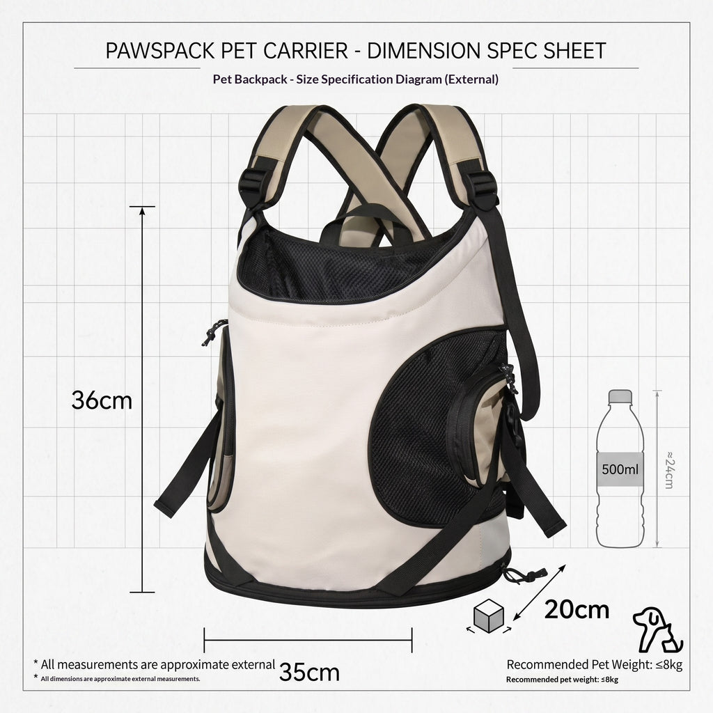 Sac à dos de chat respirant portable pour animal de compagnie avec paillettes d'épaule