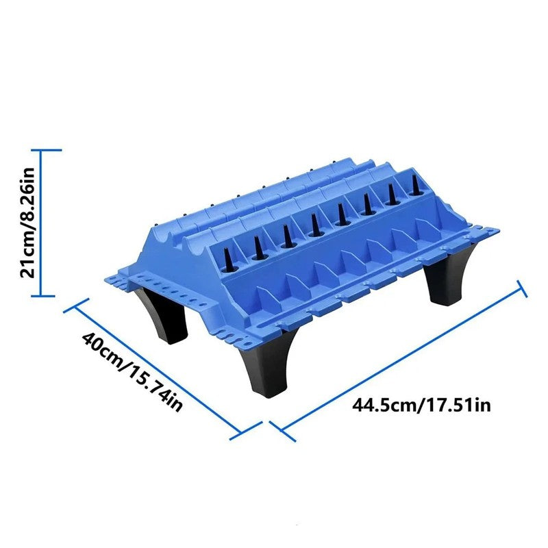 Moteur Cylinder Head Component Repairing Organizer Valves Standing Tools