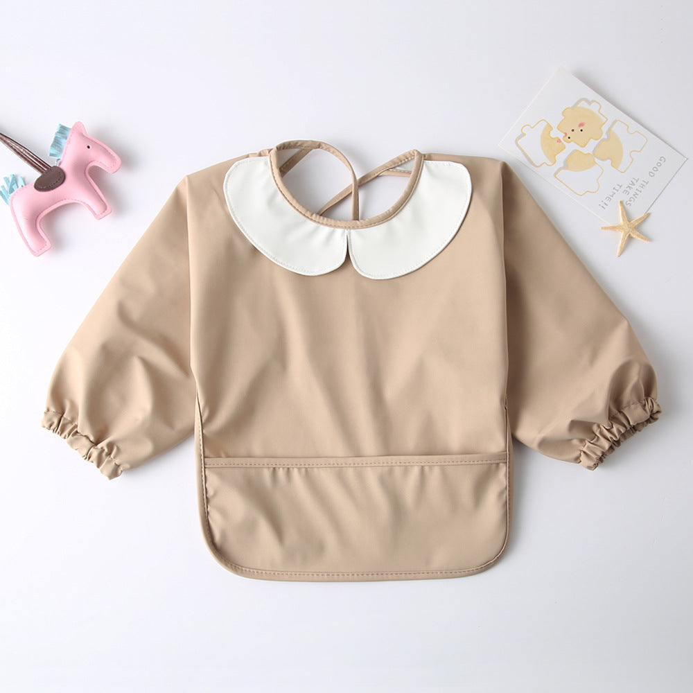 Bébé Bib à manches longues imperméable