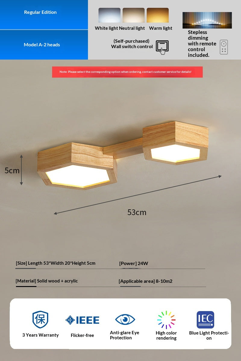 Minimalist Modern Creative Plafond Lumière pour l'entrée