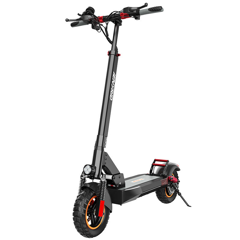 Double amortisseur Scooter Scooter Portable Pliage