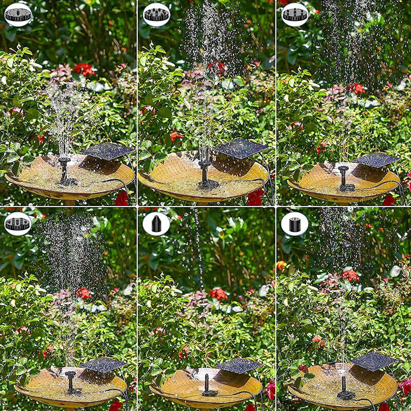 Panneau solaire Caractéristiques de l'eau Jardin Piscine Pond Poisson Fontaine de l'aquarium