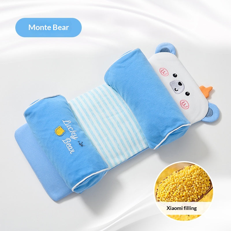 Oreiller en forme de bébé bébé nouveau-né Oreiller de correction anti-tête plate