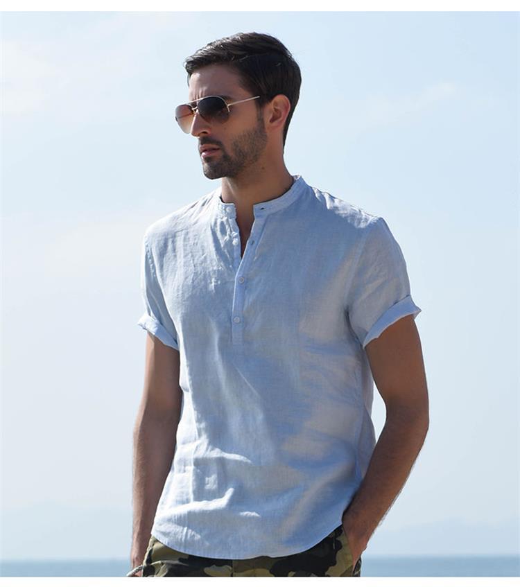 Chemise de style rétro à la mode pour hommes