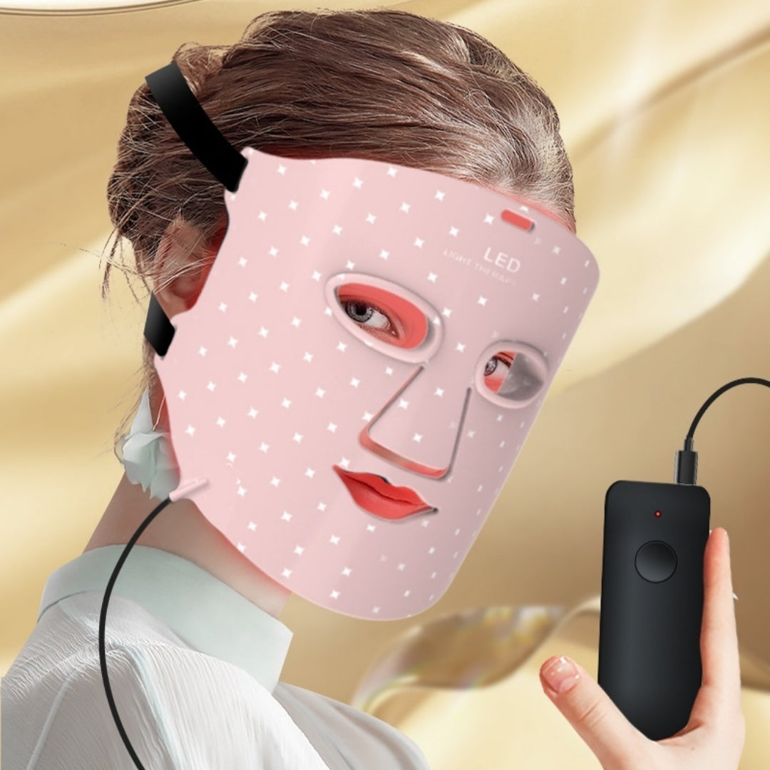 Masque en silicone coloré Col de beauté Masque photon peau rajeunissement Spectrum Beauté Instrumen