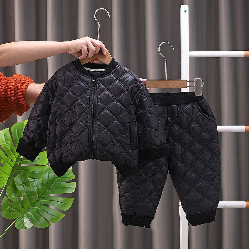 Garçons et filles Mode Personnalité Robe doublée de polaire