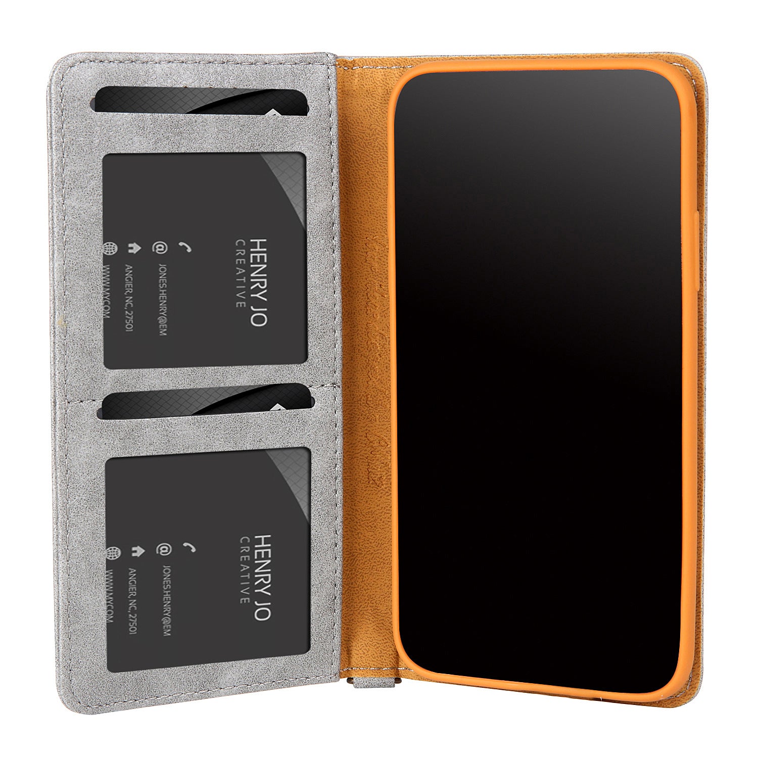 Cas de téléphone rotatif multifonctionnel avec carte