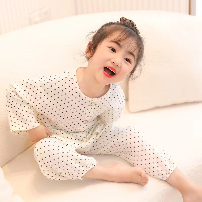 Set de pyjama pour enfants en coton cartoon