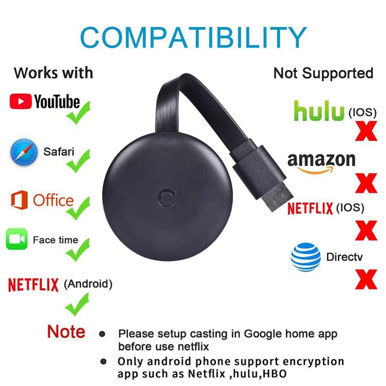 Compatible avec Apple