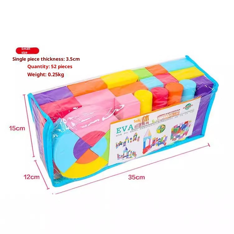 L'éponge des enfants Soft Building Blocs Jardin d'enfants Foam Building Blocs