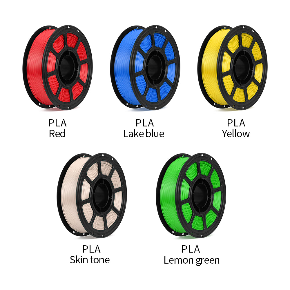 PLA 5 Pack Filament pour imprimante 3D
