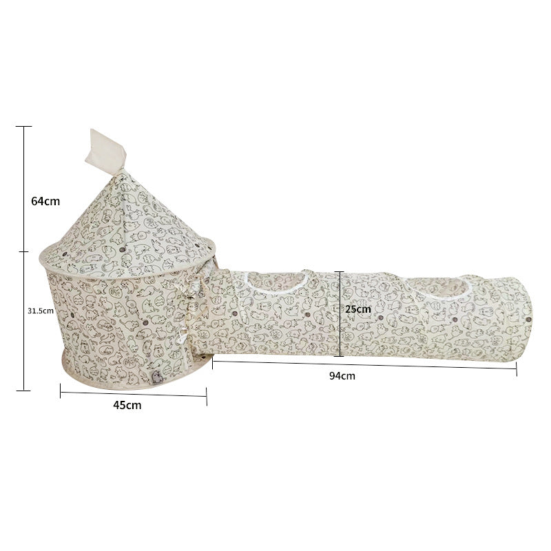 Jouet de chat pliable auto-hi soulageant