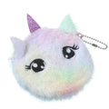 Portefeuille en peluche de chat pour enfants