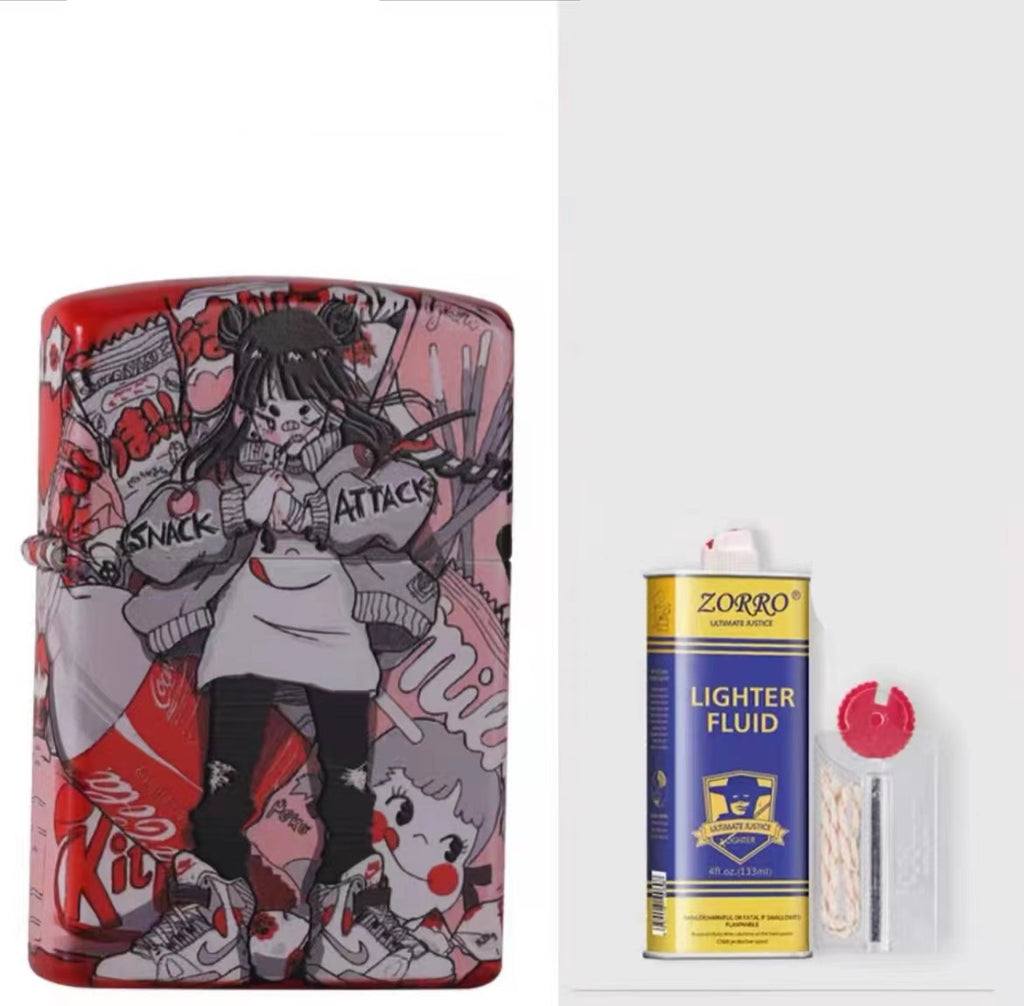 Kerosene Lighter Essence anti-vent Roue de broyage Élément secondaire Niveau d'apparence élevé
