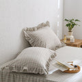 Plie de coton épaissée Coussin simple avec tige de dentelle